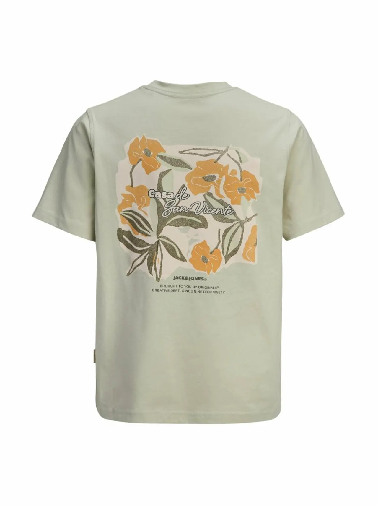 T-Paidat|T-Paidat<JACK & JONES junior JorAlmeria t-paita CELADON TINT