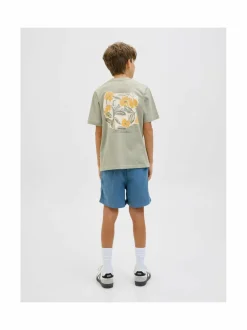 T-Paidat|T-Paidat<JACK & JONES junior JorAlmeria t-paita CELADON TINT