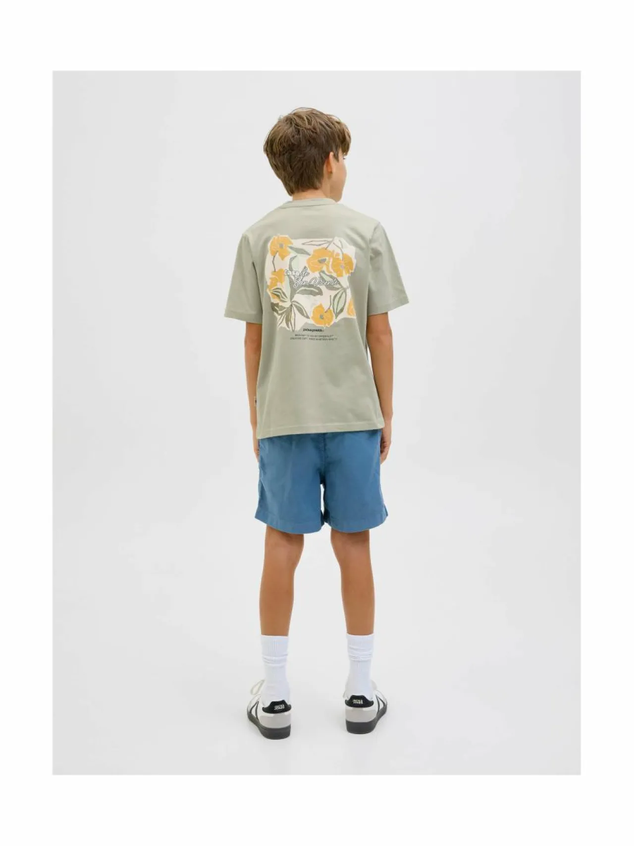 T-Paidat|T-Paidat<JACK & JONES junior JorAlmeria t-paita CELADON TINT