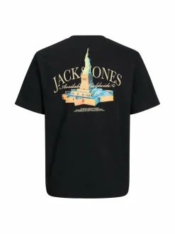 T-Paidat<JACK & JONES junior JorBoston Photo t-paita BLACK