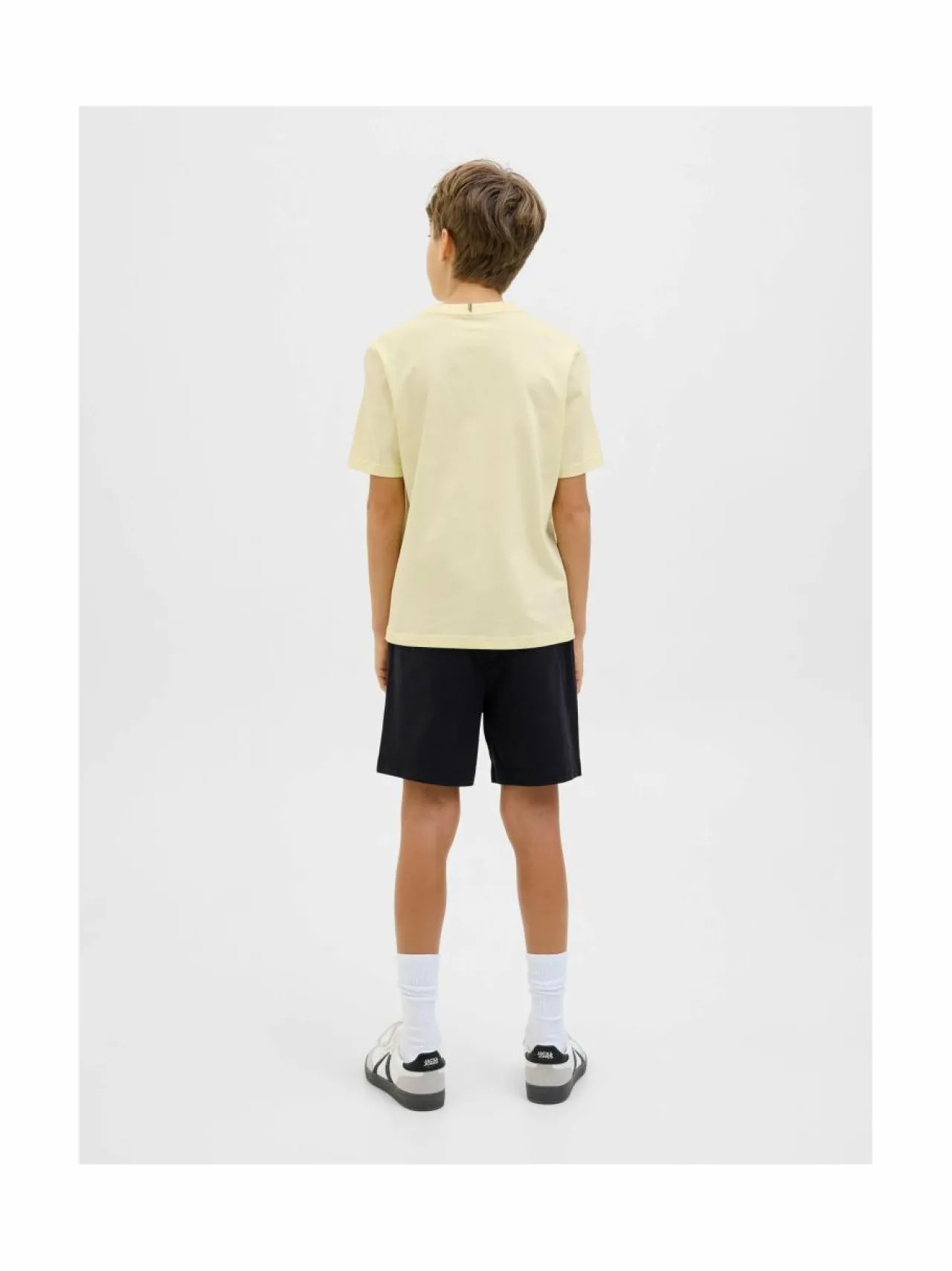 T-Paidat|T-Paidat<JACK & JONES junior JorFrederiksberg Boxscript T-paita DOUBLE CREAM PRINT:SS25