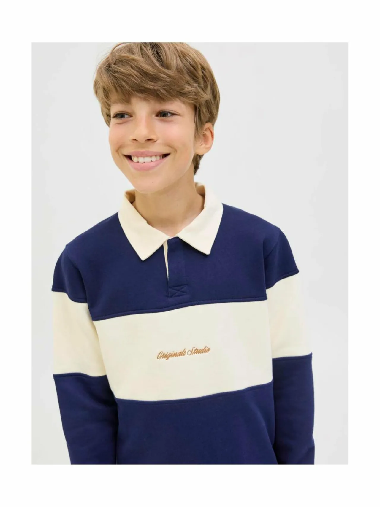 JACK & JONES junior JorNorrebro Blocking -paita^ Pitkähihaiset Trikoopaidat|Pitkähihaiset Trikoopaidat