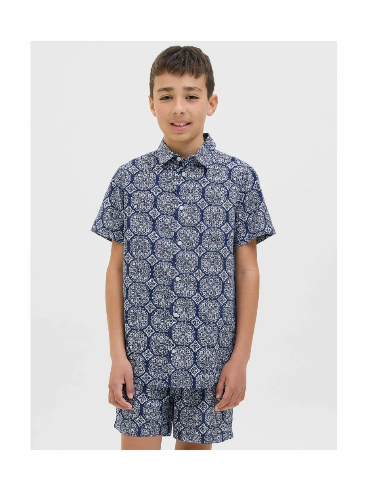Paidat|Paidat<JACK & JONES junior JorSeersucker-kauluspaita OCEAN CAVERN