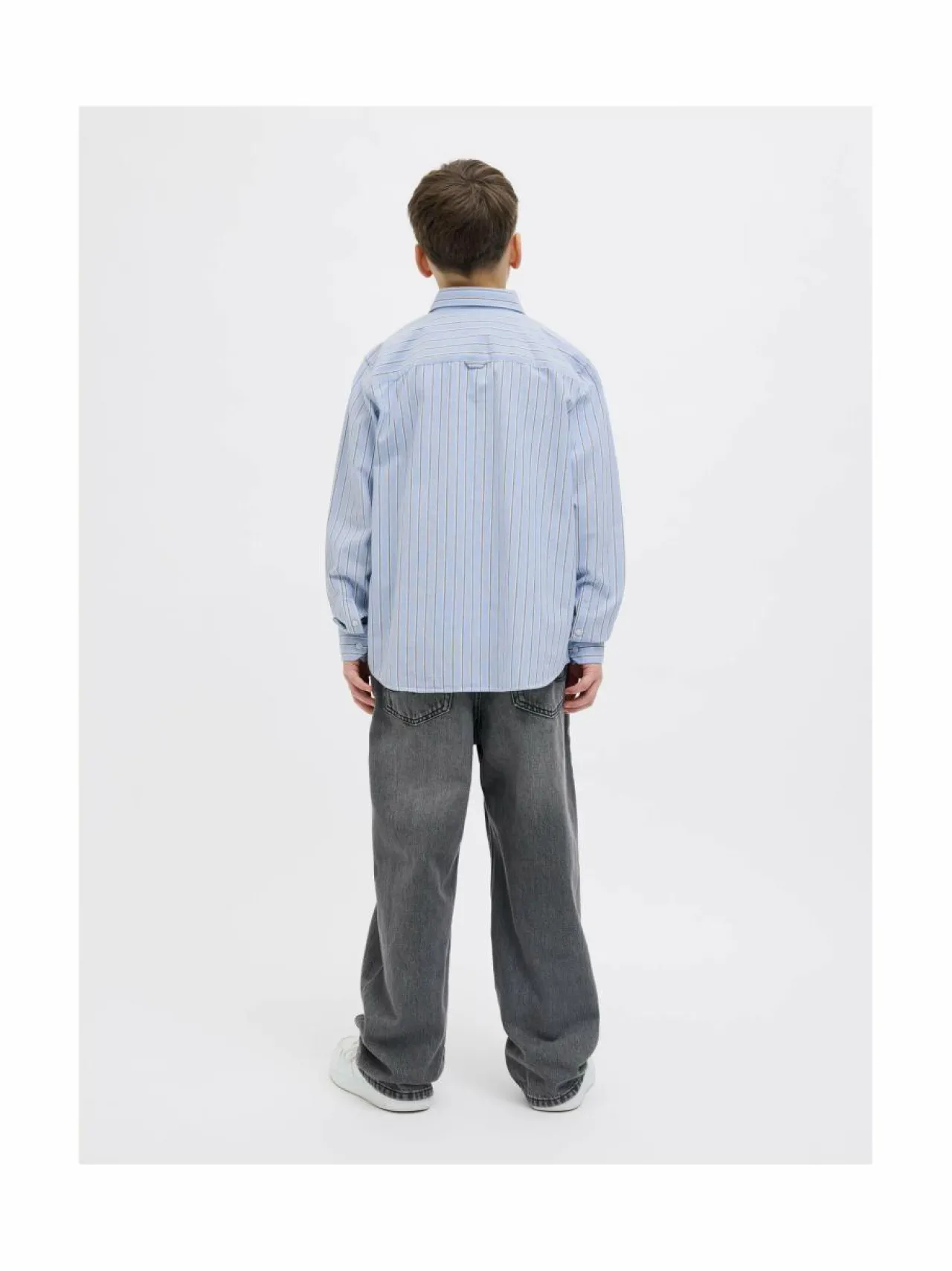 Paidat|Paidat<JACK & JONES junior JorTheo Boxy Oxford -kauluspaita CASHMERE BLUE STRIPES:STRIPES