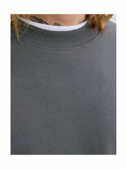Neuleet<Jack & Jones JprBlachad Branding -collegepaita VOLCANIC ASH