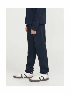 Collegehousut & Leggingsit<JACK & JONES junior JpstGordon JJNewSoft -collegehousut NAVY BLAZER PRINT:TONAL