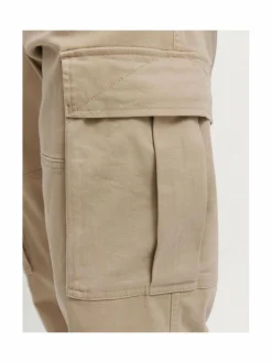 Housut<Jack & Jones JpstKane Jonnie Cuffed Cargo -housut CROCKERY