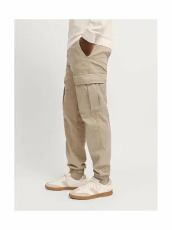Housut<Jack & Jones JpstKane Jonnie Cuffed Cargo -housut CROCKERY