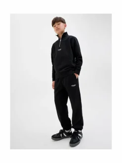 Housut & Jumpsuitit|Housut<JACK & JONES junior JpstKane-collegehousut BLACK