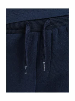 Collegehousut & Leggingsit<JACK & JONES junior JPSTLOGO -collegehousut NAVY BLAZER PRINT:TRUERED/WHITE
