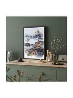 ESTER VISUAL Juliste Erämaan reunalla 50x70 cm^ Taulut & Julisteet