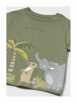 T-Paidat<Mayoral Jungle T-paita SAGE 23