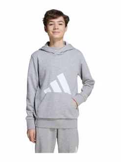 Colleget & Hupparit<adidas Sportswear Junior Logo BL FT HD 280 -huppari JV9900 MGREYH/WHITE