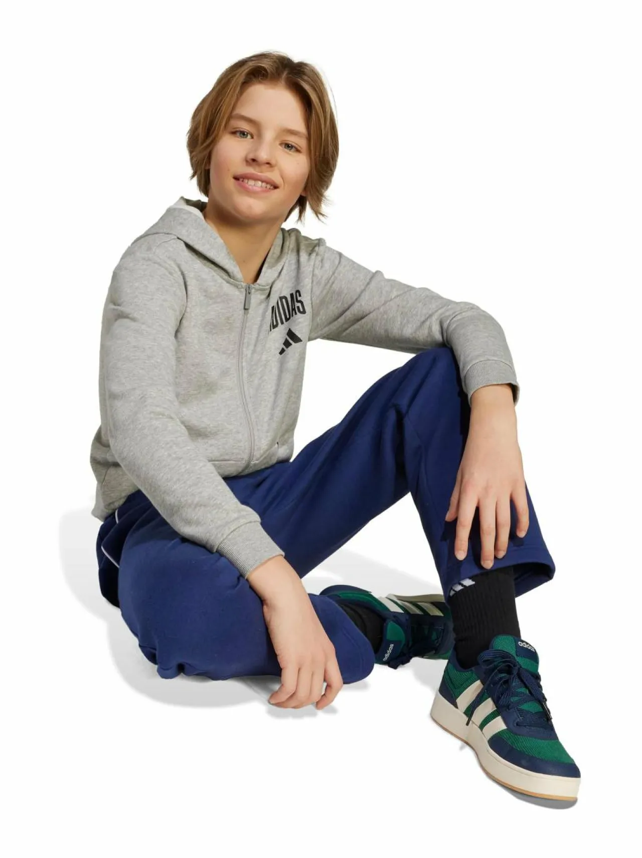 Colleget & Hupparit|Colleget & Hupparit<adidas Sportswear Junior Logo -hupparitakki JW2388 MGREYH/BLACK