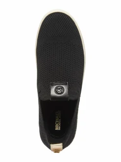Urheilujalkineet|Tennarit & Sneakerit<Michael Michael Kors Juno Knit Slip On -tennarit 001 BLACK
