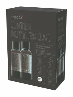 Muut Keittiölaitteet<Mysoda Juomapullo 0,5 L, 2-pack BLACK