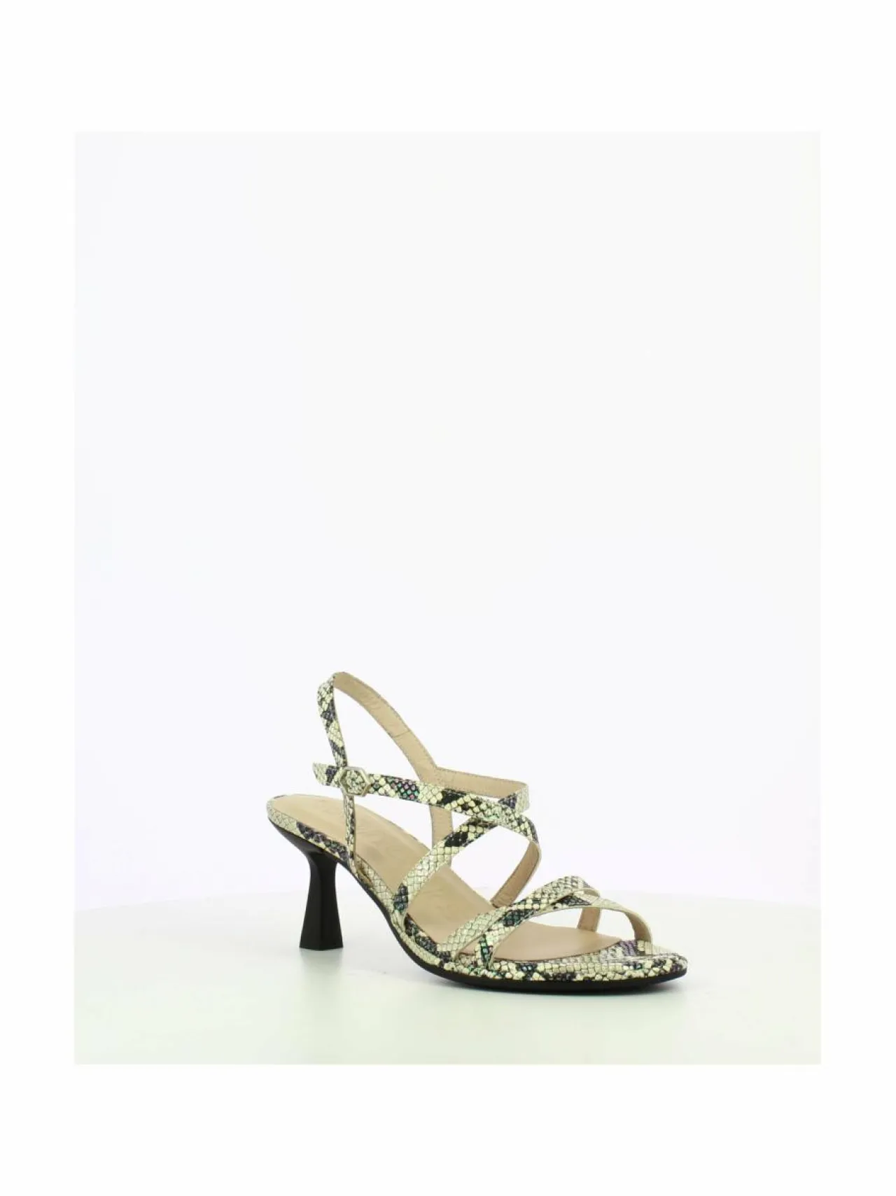 Wonders Kaia Snake Kitten Heel -sandaalit^ Sandaalit