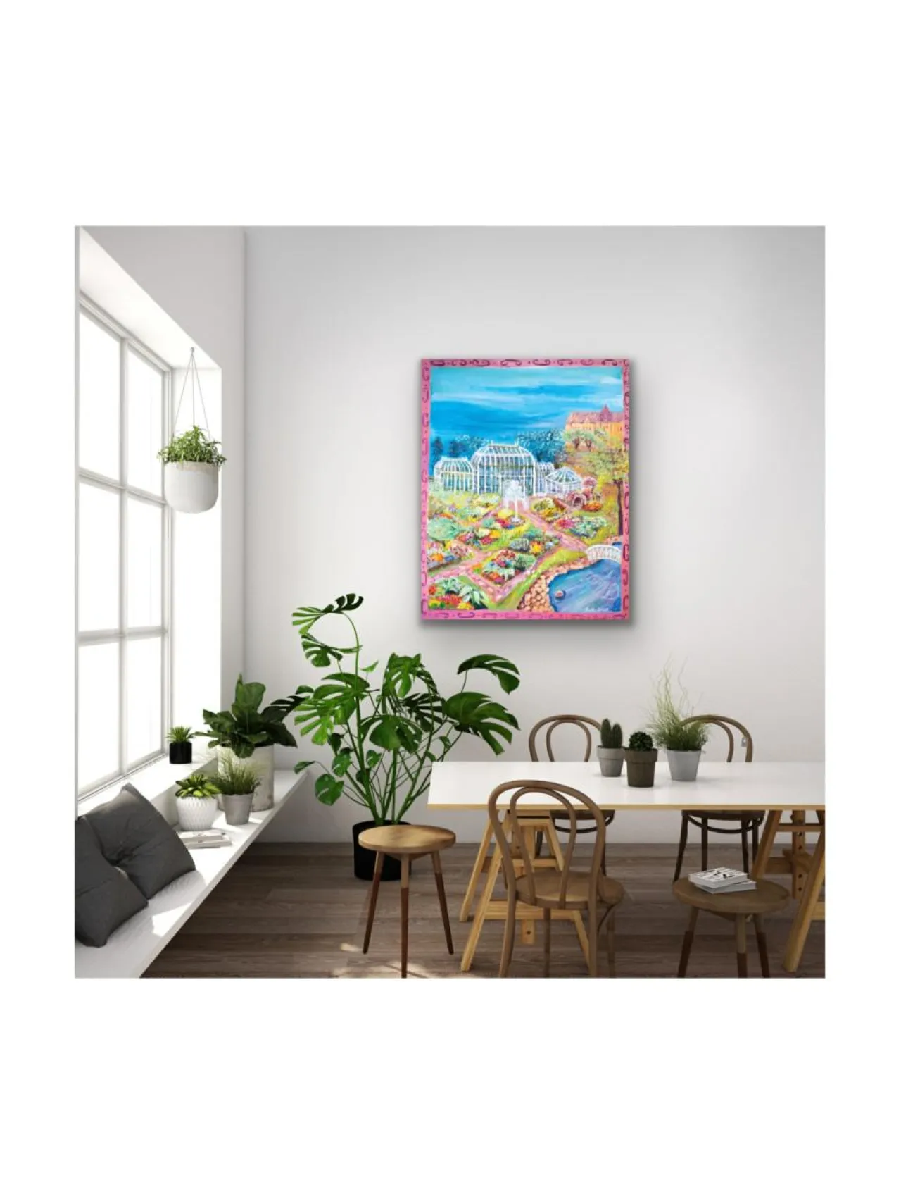 Taulut & Julisteet<Pia Rydman Art Kaisaniemen keidas, 100x80 akryylimaalaus, Pia Rydman