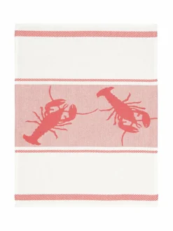 Keittiö- & Kattaustekstiilit<Casa Stockmann Kalas- rapuaiheinen pöytätabletti 35 x 46 cm WHITE/RED