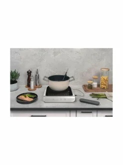 Muut Keittiölaitteet<Smeg Kannettava induktiokeittoalue WHITE