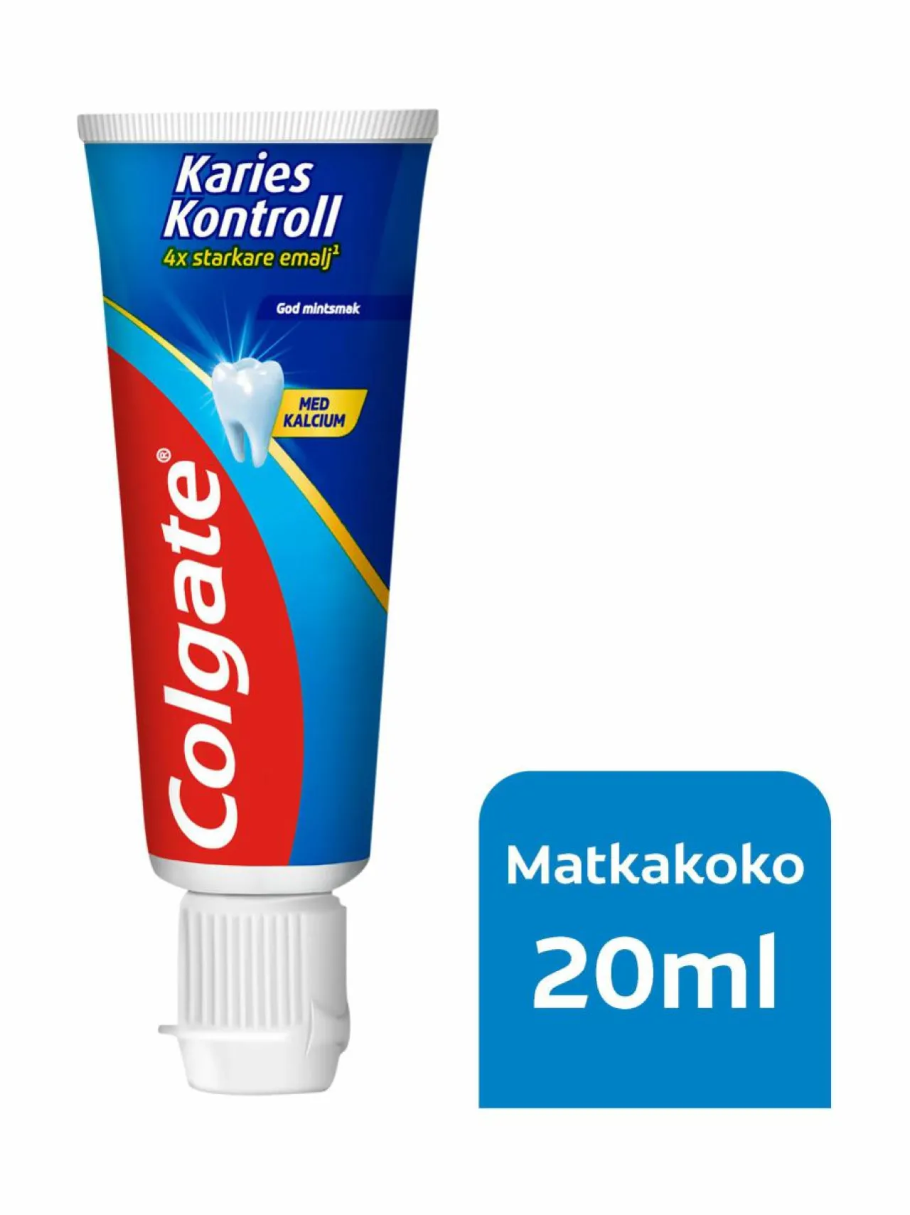 Hammastahnat<Colgate Karies Kontroll- matkakokoinen hammastahna 20 ml