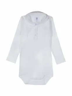 Bodyt & Potkupuvut<Sanetta Kaulusbody 10 WHITE