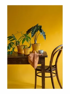 Ruukut & Istutusastiat<Bergs Potter Københavner-ruukku Ø 14 cm AMBER YELLOW