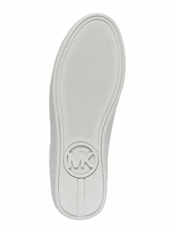 Urheilujalkineet|Tennarit & Sneakerit<Michael Michael Kors Keaton Lace Up -nahkasneakerit 085 OPTIC WHITE