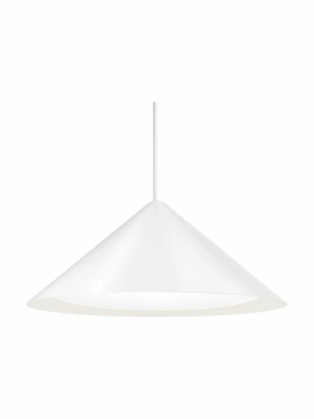 Kattovalaisimet<Louis Poulsen Keglen-riippuvalaisin ø 650 mm WHITE