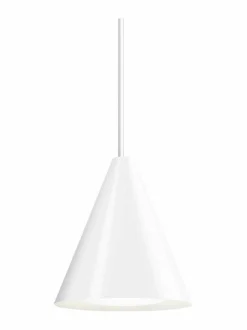 Kattovalaisimet<Louis Poulsen Keglen-riippuvalaisin ø 250 mm WHITE