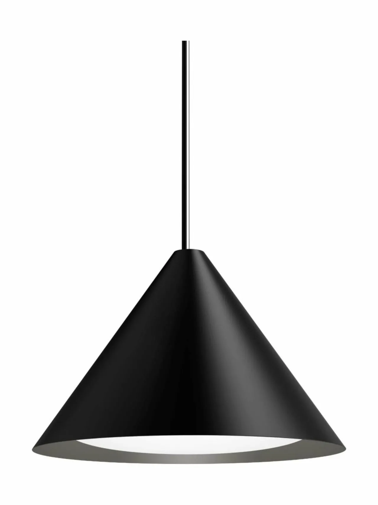 Kattovalaisimet<Louis Poulsen Keglen-riippuvalaisin ø 400 mm BLACK