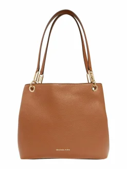 Shopperit<Michael Michael Kors Kensington Large Tote -nahkalaukku 230 LUGGAGE