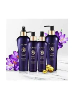 Hiustenhoito<T-LAB Professional Kera Shot Leave-in Cream -hiuksiin jätettävä hoitovoide 130ml