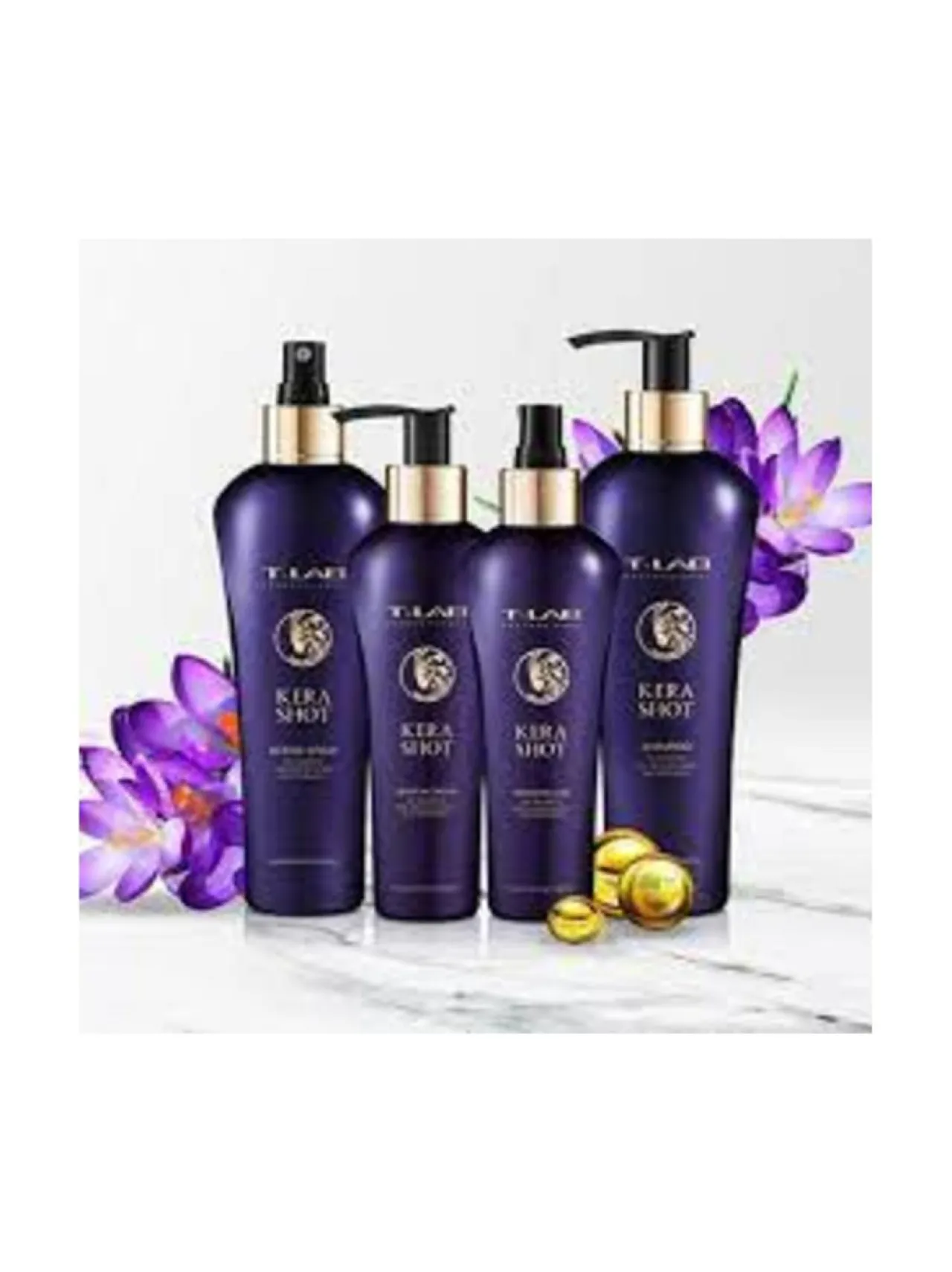 Hiustenhoito<T-LAB Professional Kera Shot Leave-in Cream -hiuksiin jätettävä hoitovoide 130ml