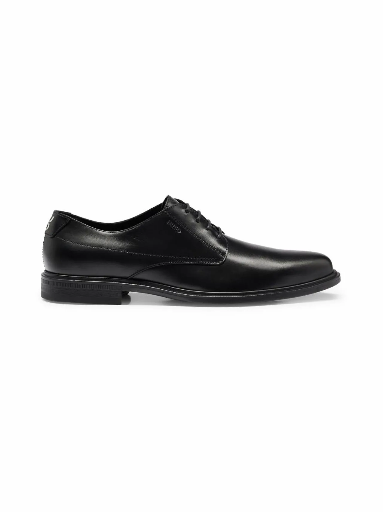 Kävelykengät & Loaferit<HUGO Kerr Derby -nahkakengät 001 BLACK