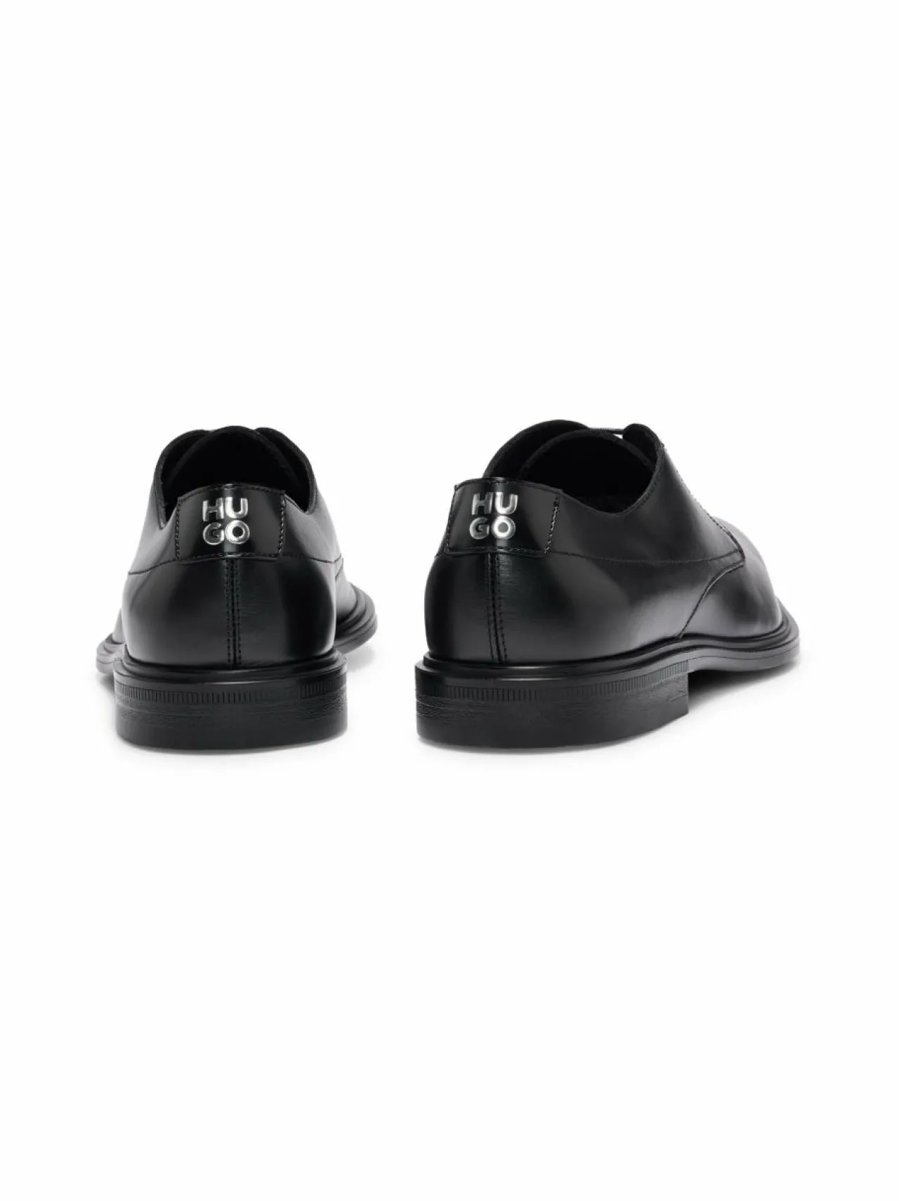 Kävelykengät & Loaferit<HUGO Kerr Derby -nahkakengät 001 BLACK