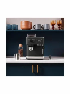 Kahvin- & Vedenkeittimet<KitchenAid KESRBHS Bean Hopper -kahvipapusäiliö puoliautomaattiseen espressokoneeseen BLACK