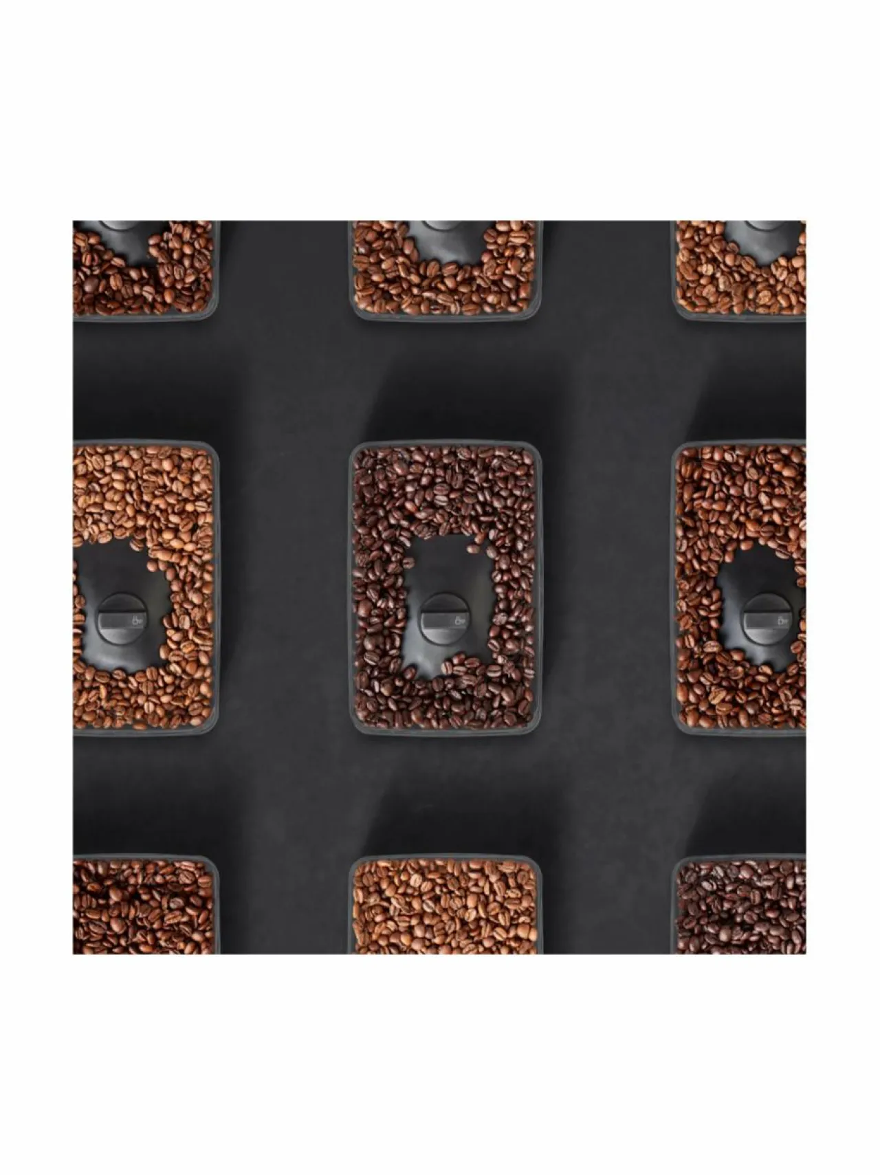 Kahvin- & Vedenkeittimet<KitchenAid KESRBHS Bean Hopper -kahvipapusäiliö puoliautomaattiseen espressokoneeseen BLACK