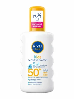 NIVEA Kids Sensitive Protect Sun Spray SPF50+-aurinkosuojasuihke^ Aurinkotuotteet