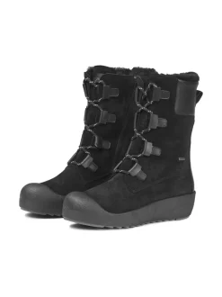 Saappaat<Pomar KIILO Naisten GORE-TEX® talvisaappaat BLCK SUEDE/BLK. NAPPA/FUR L