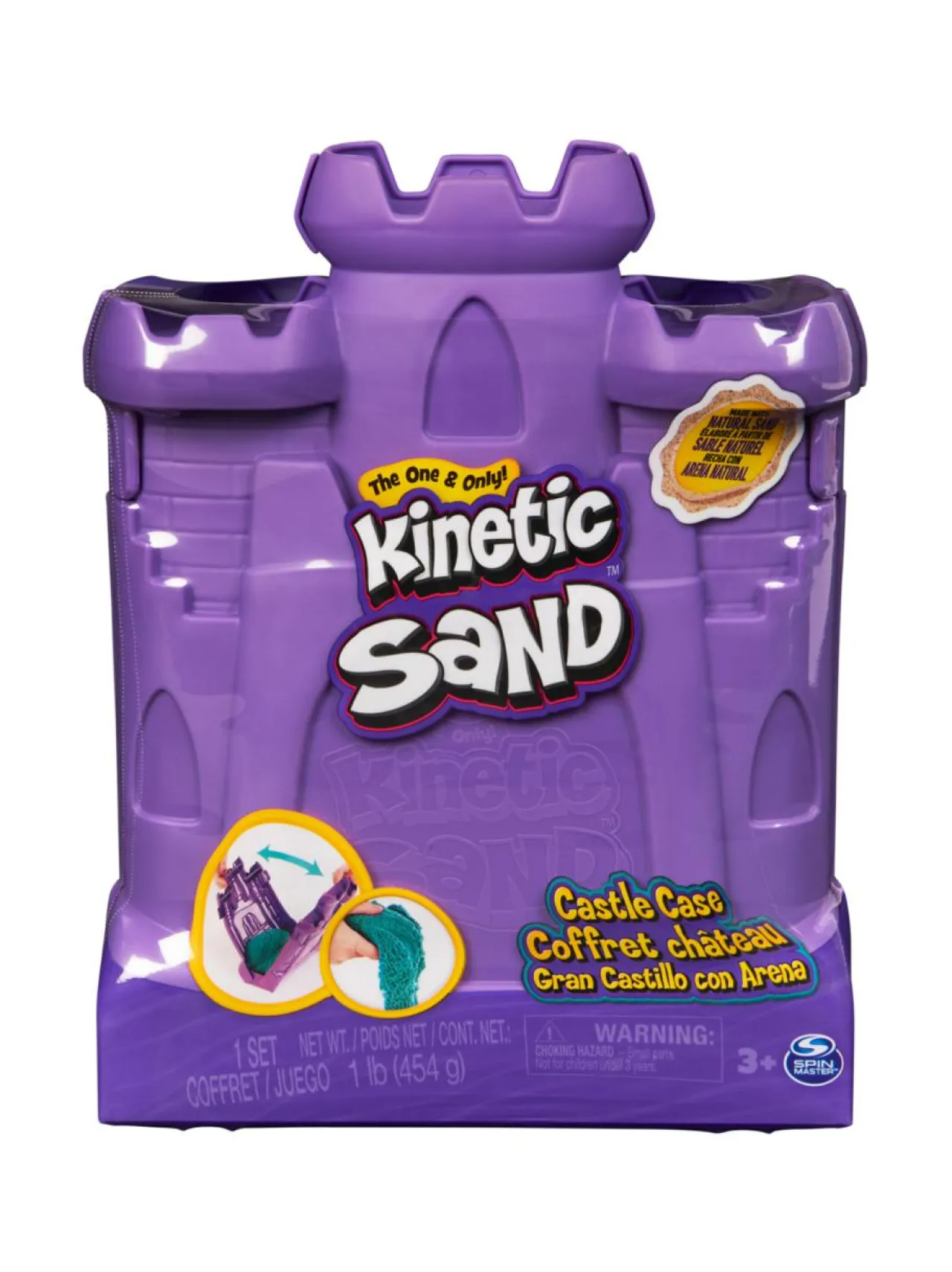 KINETIC SAND Leikkisetti Hiekkalinna^ Luovuus & Oppiminen