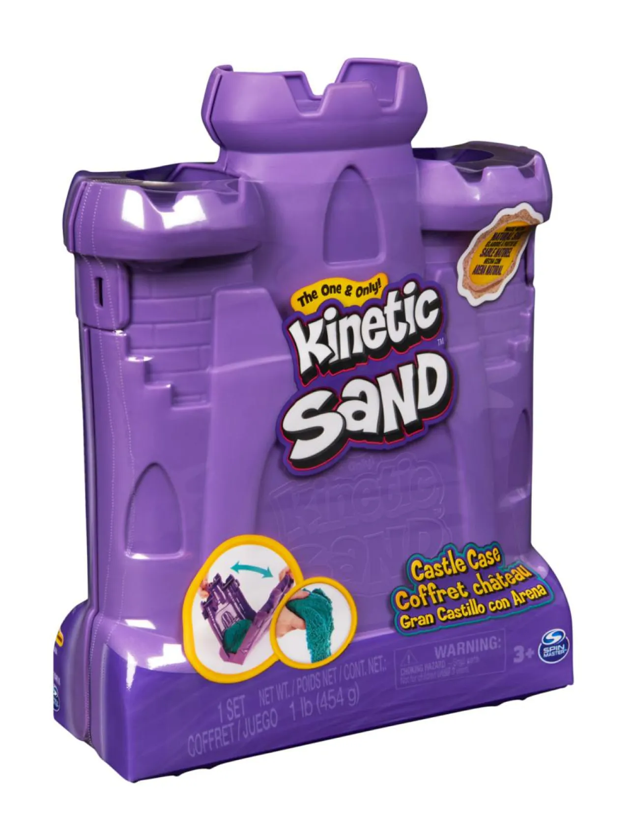 KINETIC SAND Leikkisetti Hiekkalinna^ Luovuus & Oppiminen