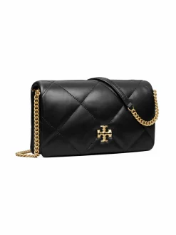 Lompakot & Kotelot<Tory Burch Kira Diamond Quilt Chain -lompakko BLACK