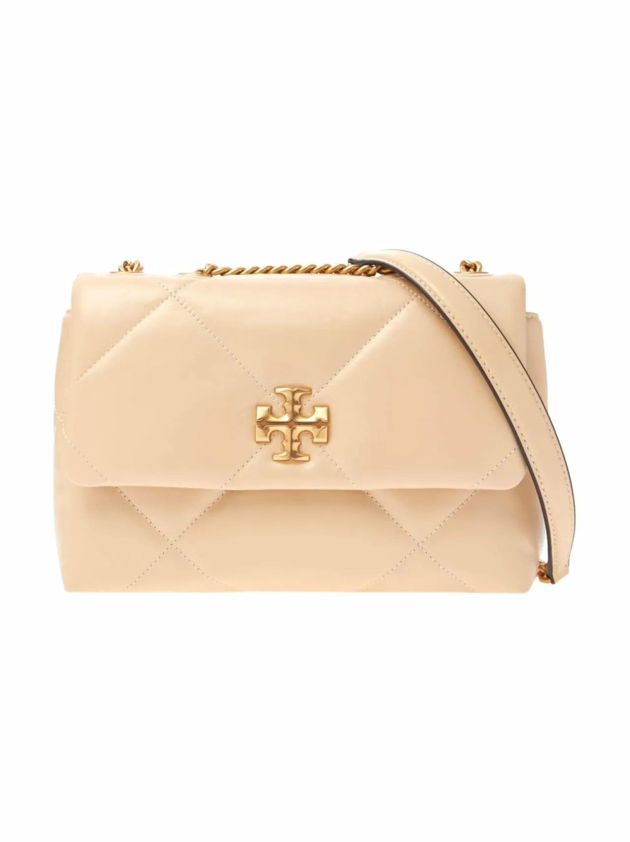 Olkalaukut<Tory Burch Kira Diamond Quilt Small Convertible -nahkalaukku 700 VANILLA SOFT SERVE