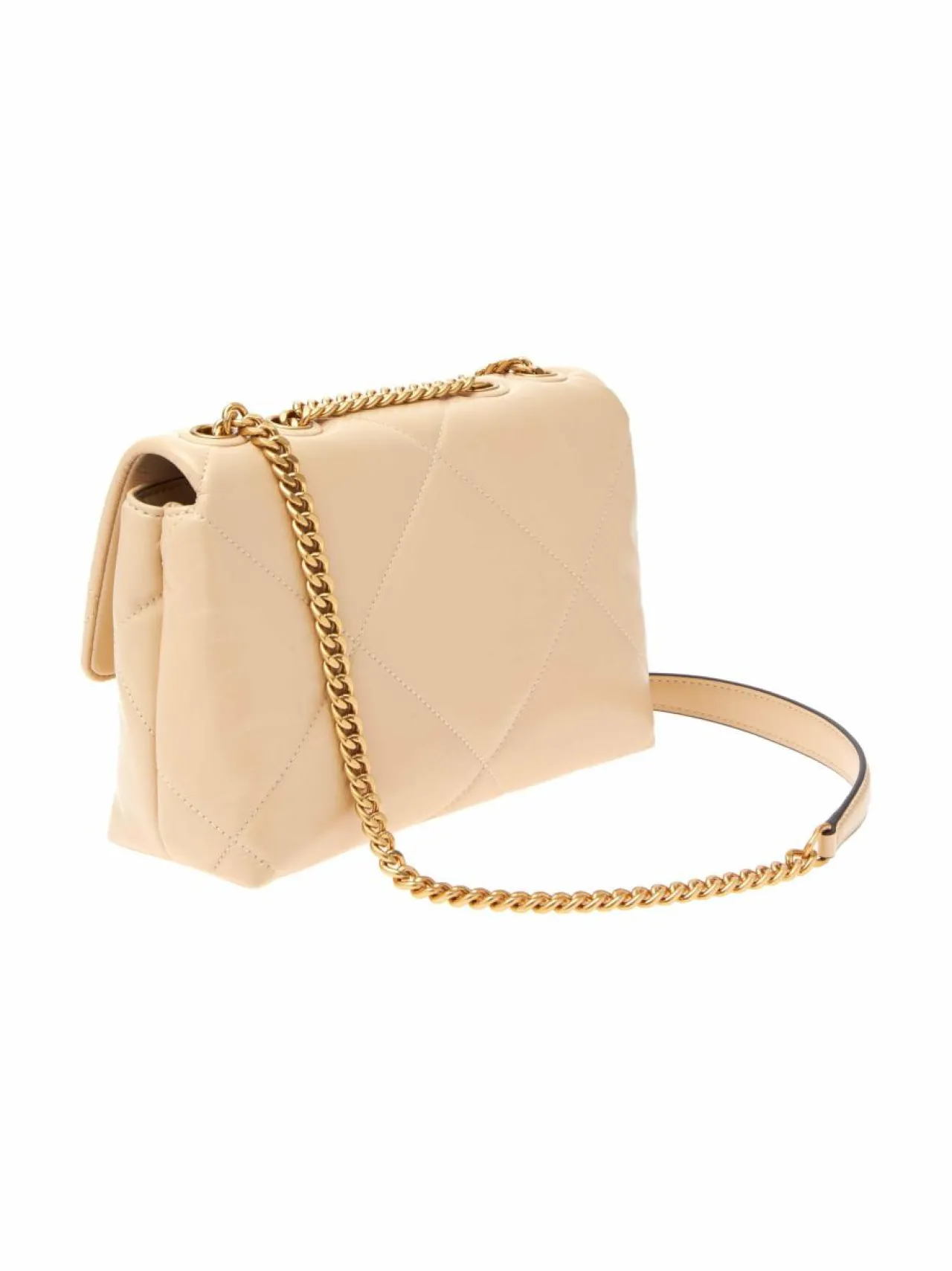 Olkalaukut<Tory Burch Kira Diamond Quilt Small Convertible -nahkalaukku 700 VANILLA SOFT SERVE