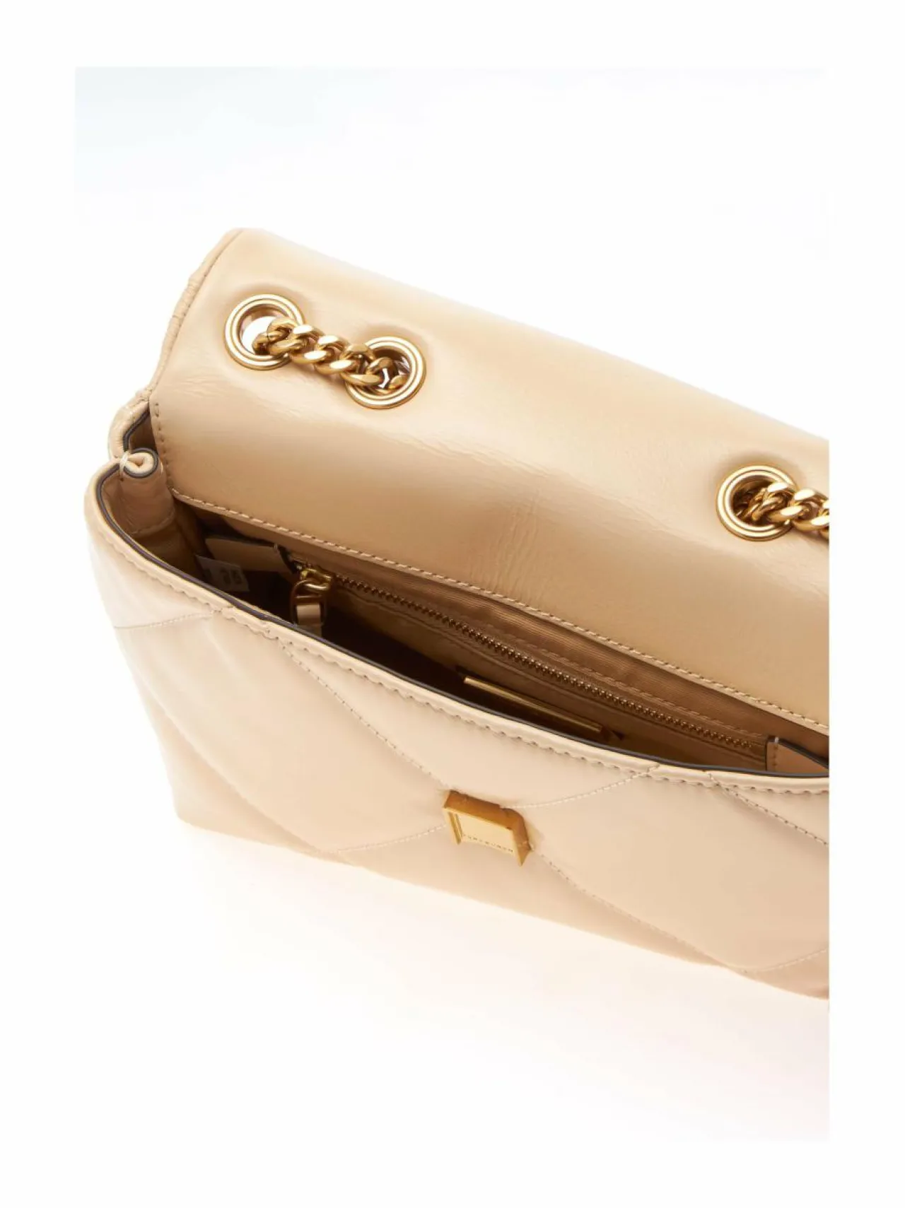 Olkalaukut<Tory Burch Kira Diamond Quilt Small Convertible -nahkalaukku 700 VANILLA SOFT SERVE