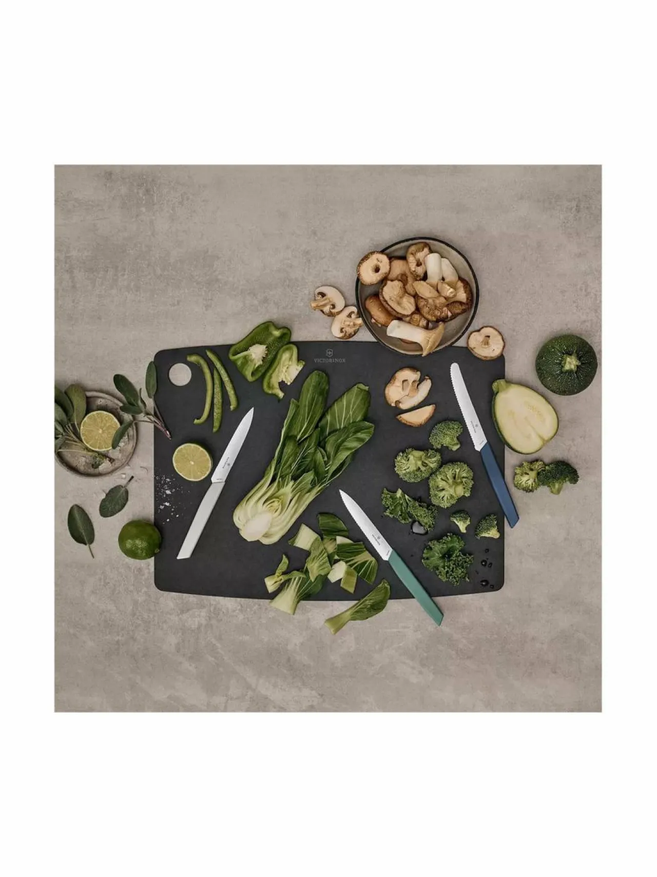 Keittiötarvikkeet<Victorinox Kitchen Series -leikkuulauta 37 x 28,5 cm BLACK