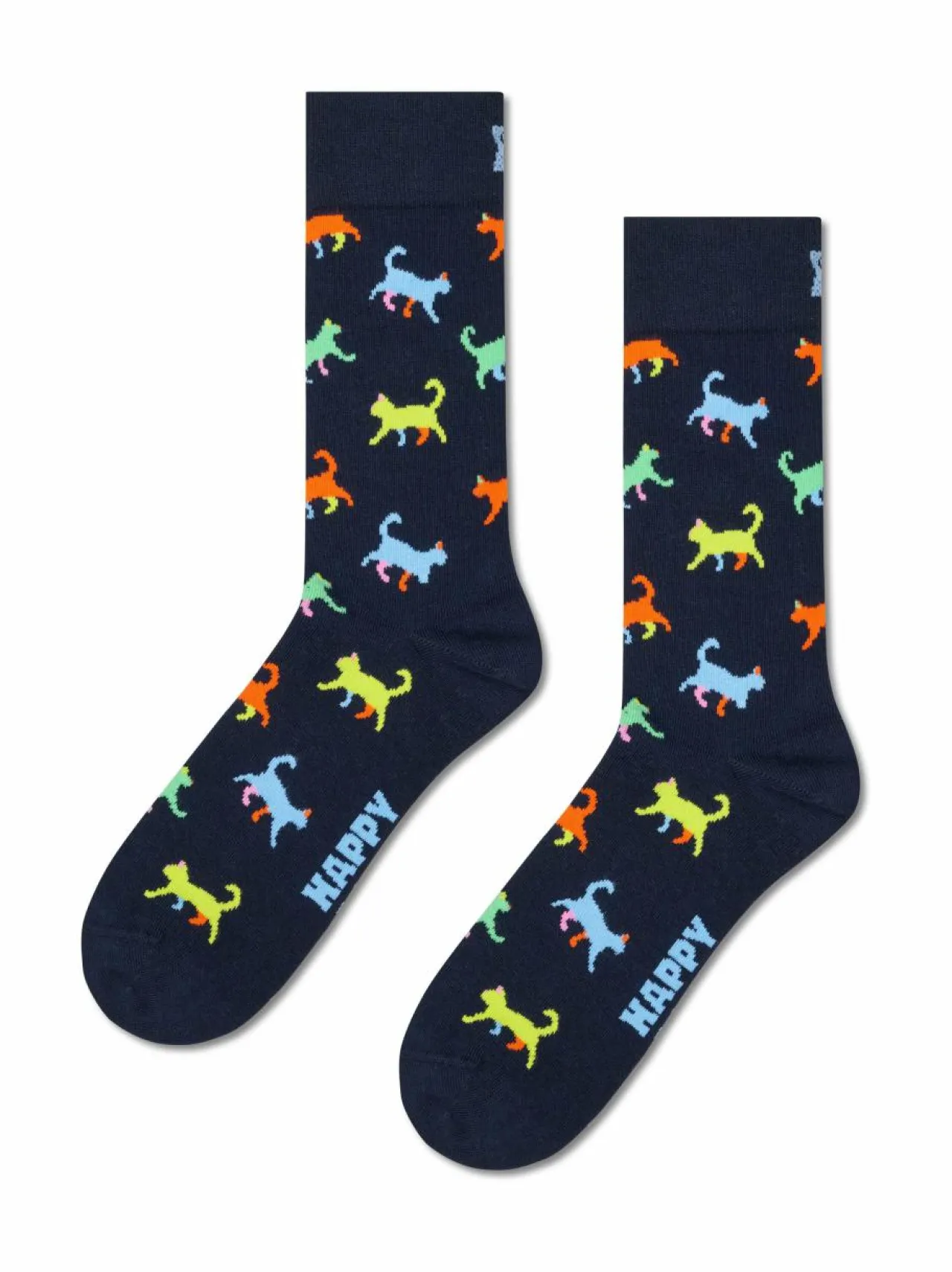 Sukat<Happy Socks Kitten Love -sukat 6500 NAVY