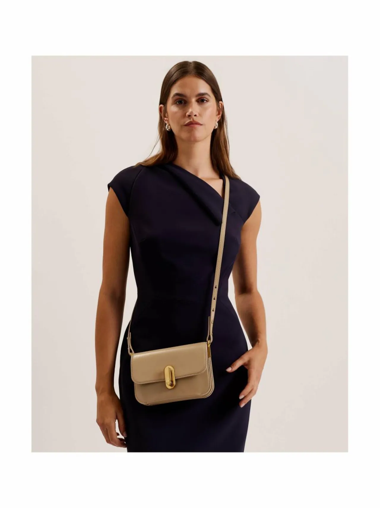 Ted Baker London Kkaysa Polished Small Leather -olkalaukku^ Olkalaukut