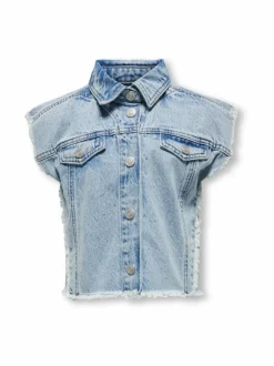 KIDS ONLY KogCobain Rhinestone -farkkuliivi^ Ulkoiluvaatteet|Ulkoiluvaatteet